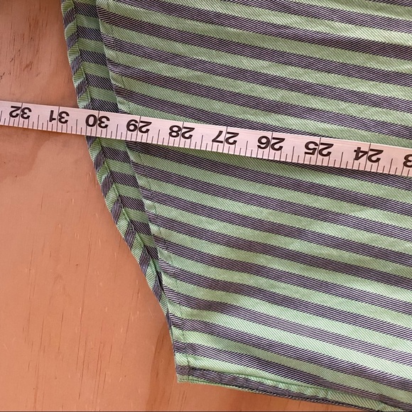 Robert Graham Long Sleeve Stripes Button Front Flip Cuff Mens Shirt Size XL - Picture 8 of 9